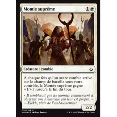 (Foil) Blanche - Momie suprême (C) [HOU]