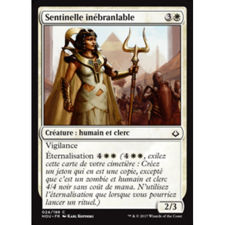 (Foil) Blanche - Sentinelle inébranlable (C) [HOU]