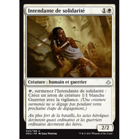 (Foil) Blanche - Intendante de solidarité (U) [HOU]