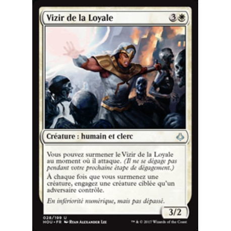 (Foil) Blanche - Vizir de la Loyale (U) [HOU]