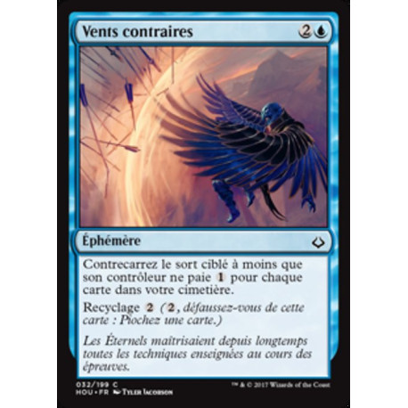 (Foil) Bleue - Vents contraires (C) [HOU]