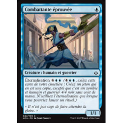 (Foil) Bleue - Combattante éprouvée (C) [HOU]