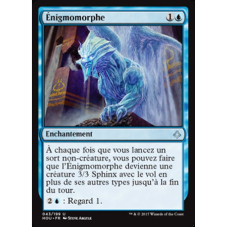 (Foil) Bleue - Énigmomorphe (U) [HOU]