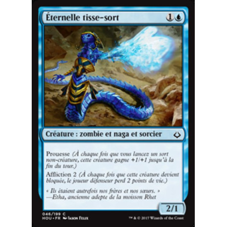 (Foil) Bleue - Éternelle tisse-sort (C) [HOU]
