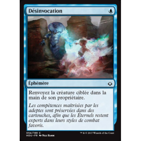 (Foil) Bleue - Désinvocation (C) [HOU]