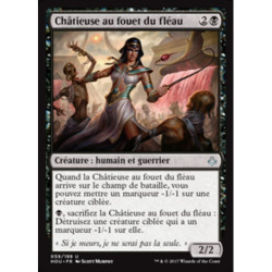 (Foil) Noire - Châtieuse au fouet du fléau (U) [HOU]
