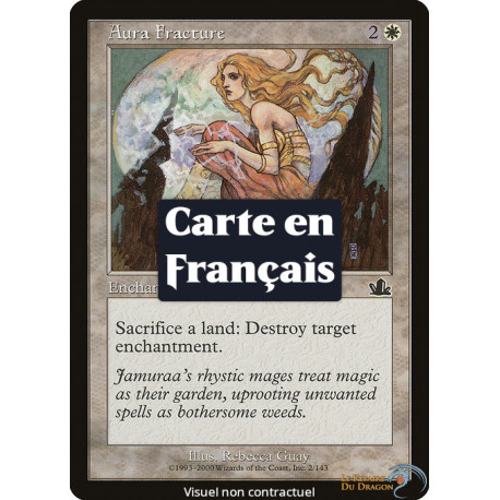 (Foil) Blanche - Fracture d'aura (C) [PR]