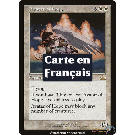 (Foil) Blanche - Avatar de l'espoir (R) [PR]