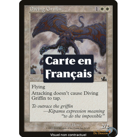 (Foil) Blanche - Griffon plongeur (C) [PR]
