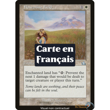 (Foil) Blanche - Champ fleurissant (U) [PR]