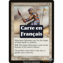 (Foil) Blanche - Informateur mercenaire (R) [PR]