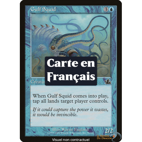 (Foil) Bleue - Calamar des golfes (C) [PR]