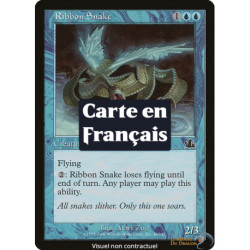 (Foil) Bleue - Serpent ruban (C) [PR]