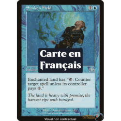 (Foil) Bleue - Champ englouti (U) [PR]