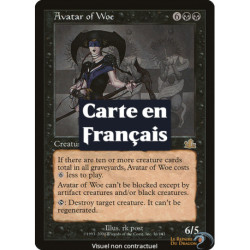 (Foil) Noire - Avatar du malheur (R) [PR]