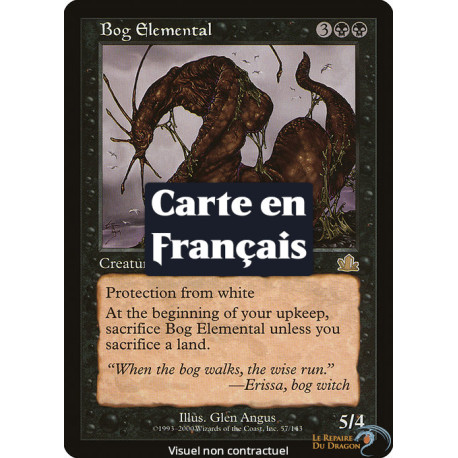 (Foil) Noire - Élémental des marécages (R) [PR]