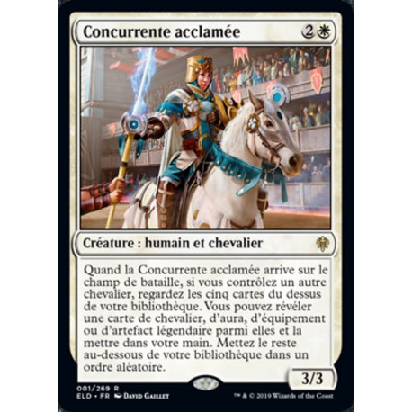 (Foil) Blanche - Concurrente acclamée (R) [ELD]