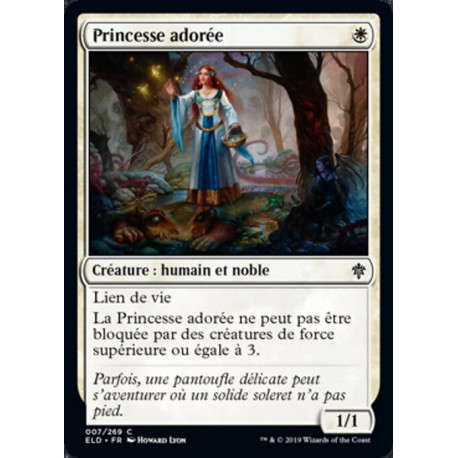(Foil) Blanche - Princesse adorée (C) [ELD]