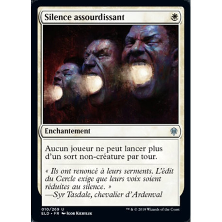 (Foil) Blanche - Silence assourdissant (U) [ELD]