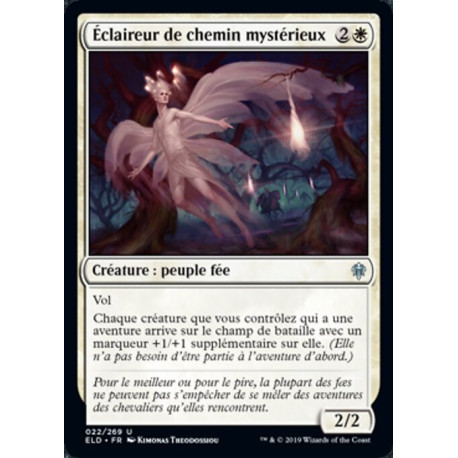 (Foil) Blanche - Éclaireur de chemin mystérieux (U) [ELD]
