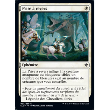 (Foil) Blanche - Prise à revers (C) [ELD]