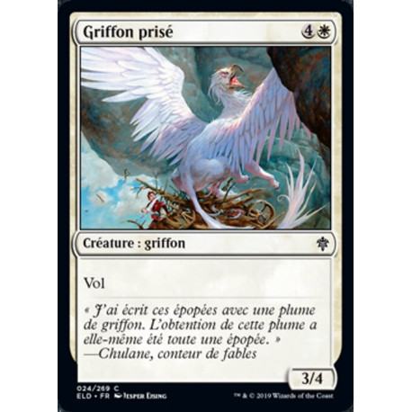 (Foil) Blanche - Griffon prisé (C) [ELD]