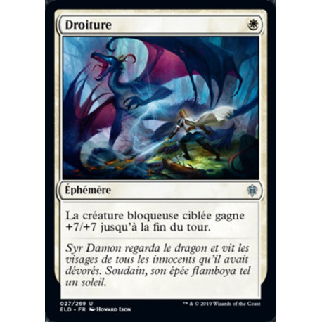 (Foil) Blanche - Droiture (U) [ELD]