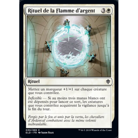 (Foil) Blanche - Rituel de la Flamme d'argent (C) [ELD]