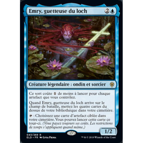 (Foil) Bleue - Emry, guetteuse du loch (R) [ELD]