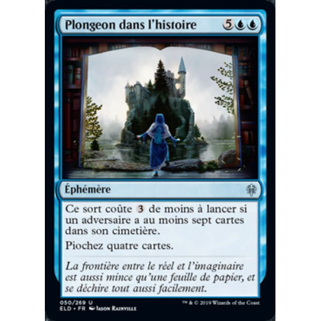 (Foil) Bleue - Plongeon dans l'histoire (U) [ELD]
