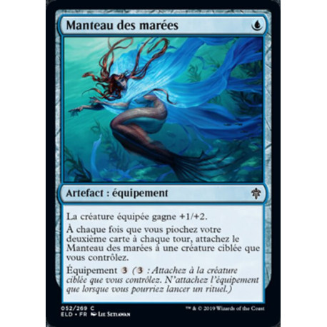 (Foil) Bleue - Manteau des marées (C) [ELD]