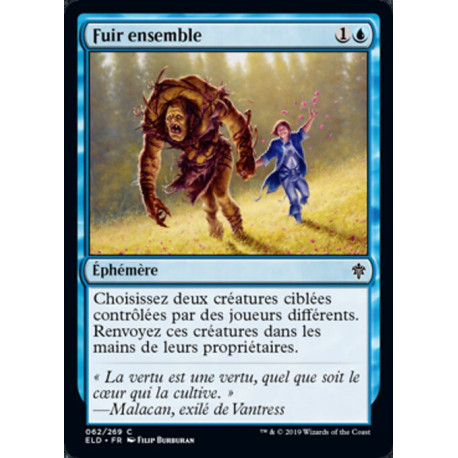 (Foil) Bleue - Fuir ensemble (C) [ELD]