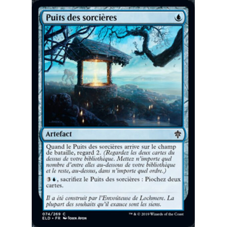 (Foil) Bleue - Puits des sorcières (C) [ELD]