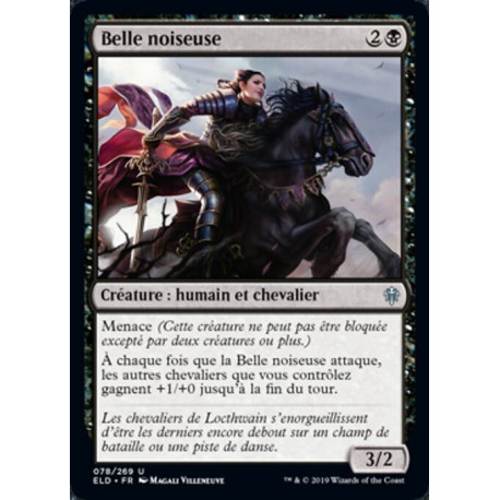(Foil) Noire - Belle noiseuse (U) [ELD]