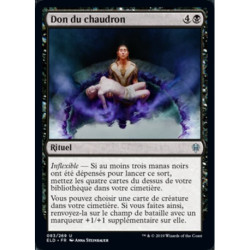 (Foil) Noire - Don du chaudron (U) [ELD]
