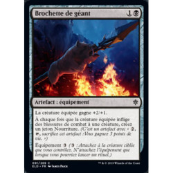 (Foil) Noire - Brochette de géant (C) [ELD]