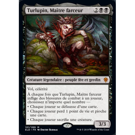 (Foil) Noire - Turlupin, Maître farceur (M) [ELD]