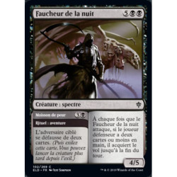 (Foil) Noire - Faucheur de la nuit // Moisson de peur (C) [ELD]