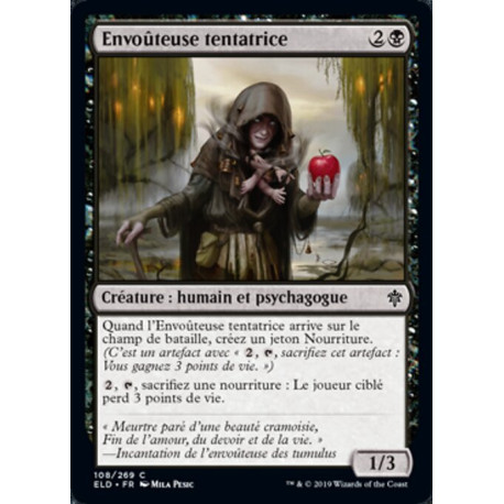 (Foil) Noire - Envoûteuse tentatrice (C) [ELD]
