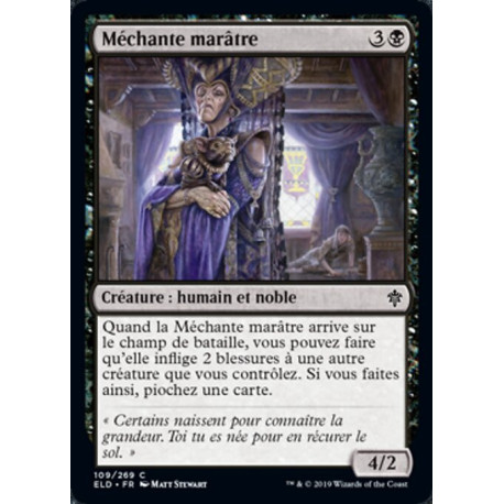(Foil) Noire - Méchante marâtre (C) [ELD]