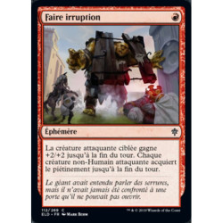 (Foil) Rouge - Faire irruption (C) [ELD]