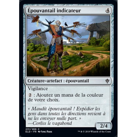 (Foil) Incolore - Épouvantail indicateur (C) [ELD]