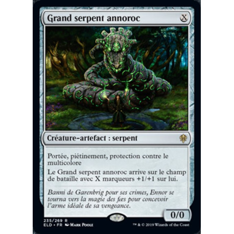 (Foil) Incolore - Grand serpent annoroc (R) [ELD]