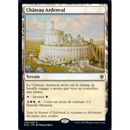 (Foil) Terrain - Château Ardenval (R) [ELD]