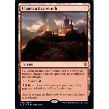 (Foil) Terrain - Château Braisereth (R) [ELD]