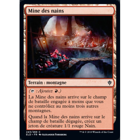 (Foil) Terrain - Mine des nains (C) [ELD]