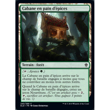 (Foil) Terrain - Cabane en pain d'épices (C) [ELD]