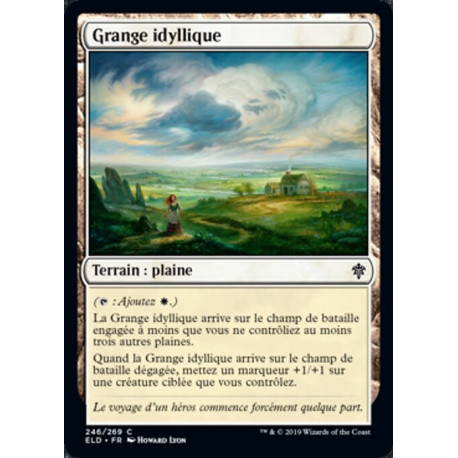 (Foil) Terrain - Grange idyllique (C) [ELD]
