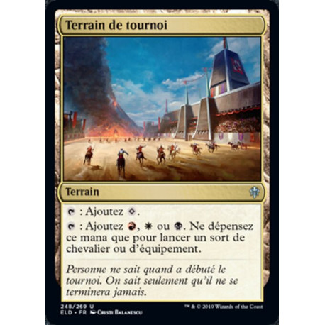 (Foil) Terrain - Terrain de tournoi (U) [ELD]