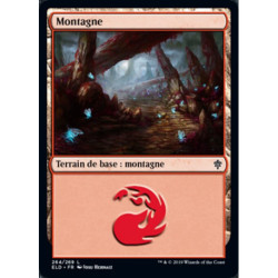 (Foil) Terrain - Montagne (V3) (L) [ELD]